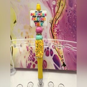 Colorful Beaded Pen
